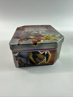 Pokemon Paradox Destinies Gouging Fire EX Tin Trading Card Game - Image 5