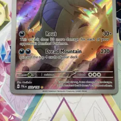 Pokemon TCG Tyranitar Holo Card Scarlet & Violet Paldea Evolved 222/193 NM 💎 - Image 2