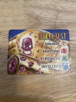 Classic OverPower Holocaust Hero Card RARE MINT - Image 1