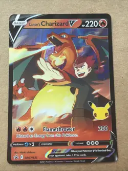 Lance's Charizard V SWSH133 SWSH: Sword & Shield Promo Cards Holo - Image 1