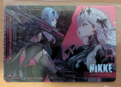 Bandai Goddess of Victory NIKKE Metallic Pass Ver 3 Card - Modernia - Image 1