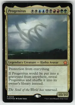 MTG Progenitus Foil Foundations # 244 NM - Image 1