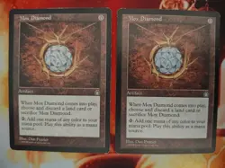 Mox Diamond x2 - MTG - Stronghold (STH) 1998 - MP - Reserved List staple! (EN) - Image 2