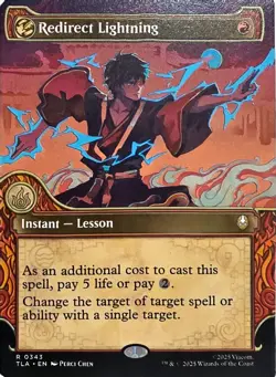 Wizards of the Coast MTG Redirect Lightning TLA 0343 Rare Regular EN 2025 - Image 1