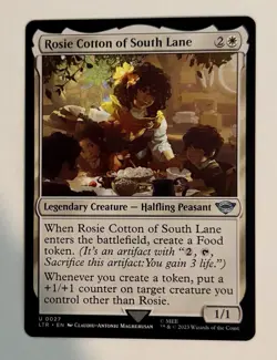 Rosie Cotton of South Lane #27 (NM) Lord of the Rings LTR Magic MTG - Image 1