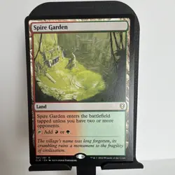 Wizards of the Coast MTG Spire Garden Foil CLB Rare 361/361 Land - Image 1