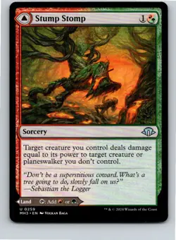 Magic the Gathering Stump Stomp Modern Horizons 3 MTG Free Shipping! - Image 1