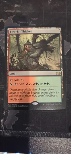 MtG Fire-Lit Thicket DBL - Image 1