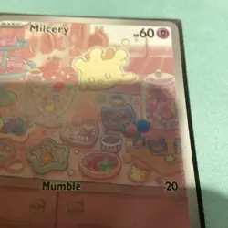 The Pokemon Company Pokemon TCG Milcery 152/142 Stellar Crown Illus Rare Holo - Image 5