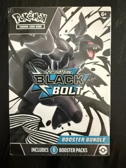 Pokemon Scarlet&violet Black Bolt Booster Bundle - Image 1