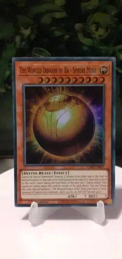 The Winged Dragon of Ra - Sphere Mode SUPER RARE 1st Ed VLP RA01-EN007 - Image 1