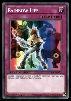 Rainbow Life SGX1-ENF17 Speed Duel GX: Duel Academy Box Yu-Gi-Oh 1st Edition NM - Image 1
