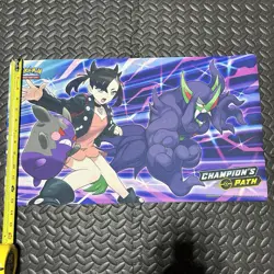 Pokemon Champions Path Playmat Marnie Morpeko TCG Official Play Mat 2020 NEW - Image 3