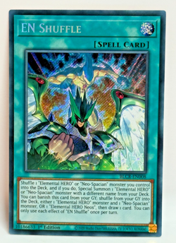 Yu-Gi-Oh EN Shuffle BLCR-EN008 Secret Rare 1st Edition - Image 1