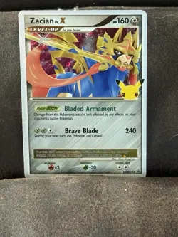 Zacian LV. X SWSH135 SWSH: Sword & Shield Promo Cards Holo - Image 1