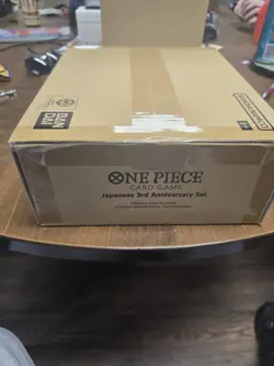 One Piece Card Game Japanese 3rd Anniversary Set ENGLISH Version Sealed slight - Image 1