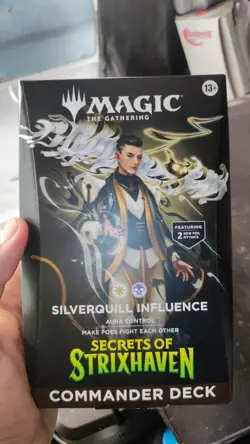 MTG Magic The Gathering Secrets of Strixhaven Silverquill Influence Commander - Image 1