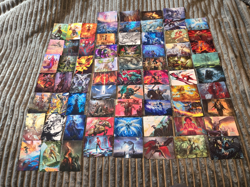 MTG Lot of 70 ART SERIES Cards -NO DOUBLES-Some Gold Signatures - Image 1