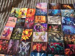 MTG Lot of 70 ART SERIES Cards -NO DOUBLES-Some Gold Signatures - Image 3