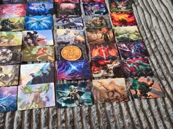 MTG Lot of 75 ART SERIES Cards -NO DOUBLES-Some Gold Signatures - Image 2