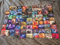 MTG Lot of 80 ART SERIES Cards -NO DOUBLES-Some Gold Signatures - Image 1