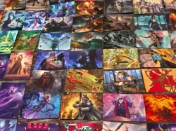 MTG Lot of 80 ART SERIES Cards -NO DOUBLES-Some Gold Signatures - Image 3