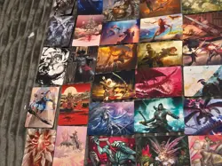 MTG Lot of 90 ART SERIES Cards -NO DOUBLES-Some Gold Signatures - Image 4