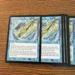 Lot Of 25 MTG Whirlpool Drake Apocalypse Blue Uncommon MAGIC THE GATHERING - Image 2