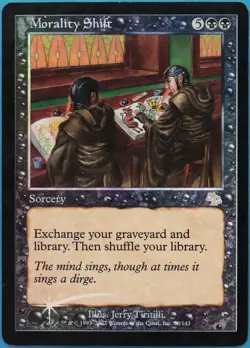 Morality Shift FOIL Judgment HEAVILY PLD Black Rare CARD (517180) ABUGames - Image 1