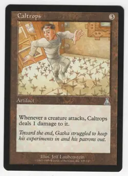 MTG 1999 Urza's Destiny Caltrops - Never Played [B] - Image 1