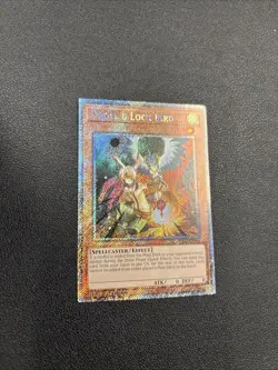 Yugioh Droll & Lock Bird RA02-EN006 Platinum Secret Rare 1st Ed (Corner Ding) - Image 2