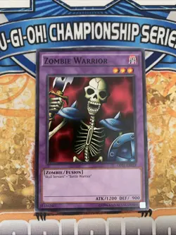 Yugioh Zombie Warrior OP01-EN019 NM - Image 1