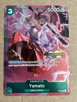Yamato (CS 2023 Celebration Pack) P-008 One Piece Stamped Promo Foil - Image 1