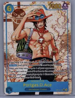 Portgas.D.Ace (119) (Parallel) OP13-119 Carrying On His Will One Piece NM - Image 1