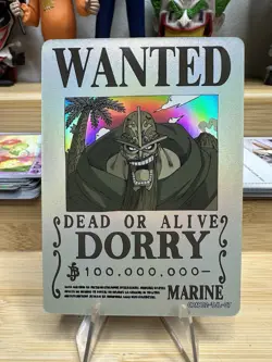 Dorry Wanted Poster Dead Or Alive One Piece - Image 1