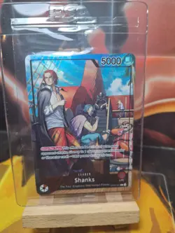 Shanks (2025 PSA Magazine Promo) OP09-001 One Piece Promo Foil *Sealed* - Image 1