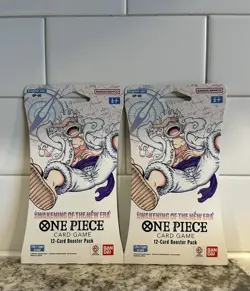 One Piece OP05 Awakening of the New Era Sleeved Booster Pack - LOT of 2 English - Image 1