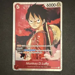 Bandai Monkey.D.Luffy ST01-012 Starter Deck 1 Character Rush Regular ENG 6000 - Image 1