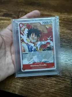 Sealed One Piece Promo Super Pre Release Participation Monkey D. Luffy P-001 - Image 1