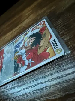 Sealed One Piece Promo Super Pre Release Participation Monkey D. Luffy P-001 - Image 3