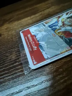 Sealed One Piece Promo Super Pre Release Participation Monkey D. Luffy P-001 - Image 4