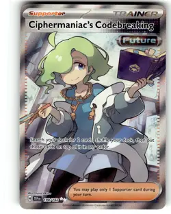 SV05: Temporal Forces #198/162 Ciphermaniac's Codebreaking - Image 1
