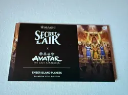 MTG Secret Lair Avatar Ember Island Players - rainbow foil - FREE SHIPPING - Image 1