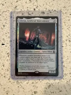 MTG Ultron, Artificial Malevolence #252 Marvel Super Heroes Foil - Image 1