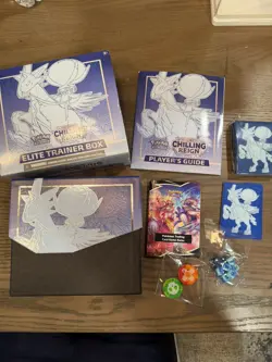 Pokemon TCG Chilling Reign ETB Opened w/ Accessories - No Packs/No Promo - Image 1