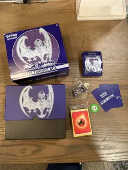 Pokemon TCG Sun & Moon ETB Opened w/ Accessories - No Packs/No Promo - Image 1