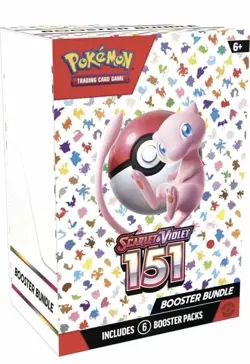 🔥 Pokemon TCG Scarlet & Violet 151 Booster Bundle - NEW & SEALED - 6 Packs - Image 1