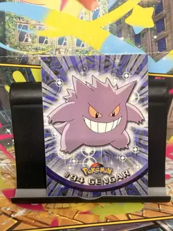 Pokemon Gengar #94 Topps Blue Logo TV Animation Edition - Image 1