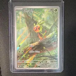 Pokemon TCG Evolutions Chespin 087/086 Chaos Rising - Image 1