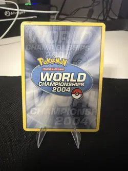 Team Magma’s Groudon 9/95 Pokemon 2004 World Championship Edition - MP Condition - Image 2
